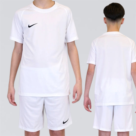 Nike Dri Fit Set - White (Junior)
