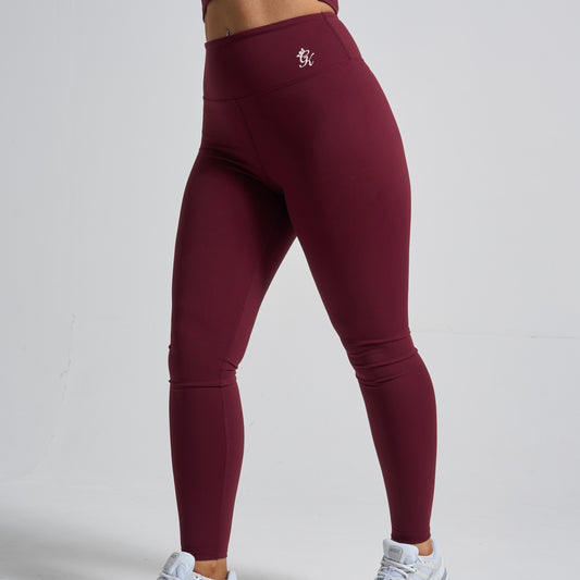 Gym King 365 Legging - Deep Cherry