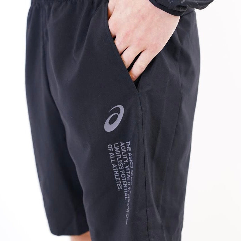 Asics Script Shorts - Black / White