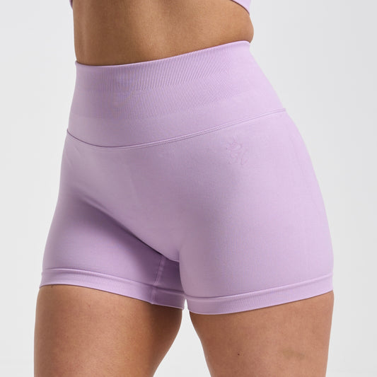 Gym King Sculpt Seamless 3" Short - Soft Lilac