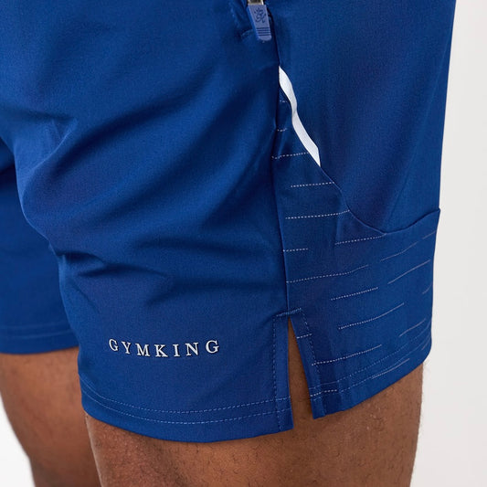 GymKing Stamina Performance Short - Blue