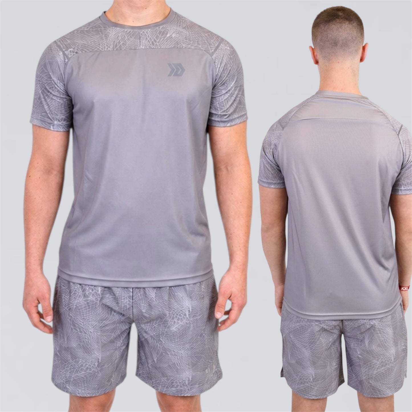 DASH Hyperweb Tee Set - Grey (Junior)