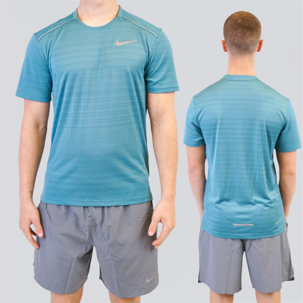 Nike Miler & Challenger Set - Mineral Blue / Grey