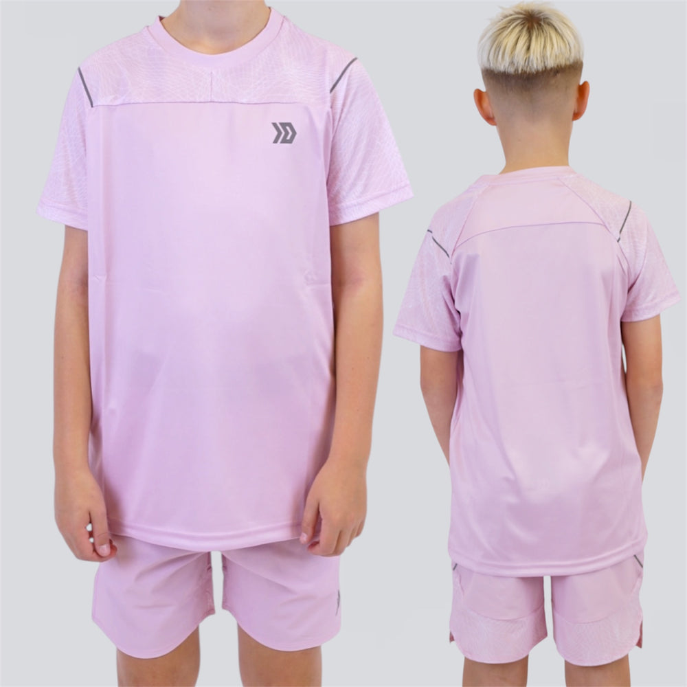 DASH Hyperweb Tshirt Set - Pink Foam (Junior)