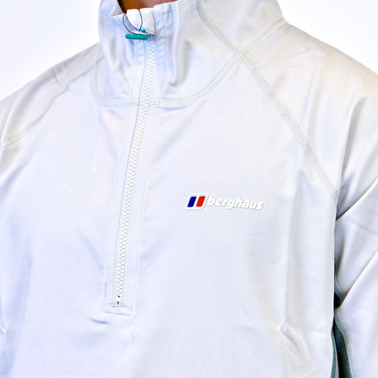 Berghaus Wavertree Half Zip - Grey / Teal