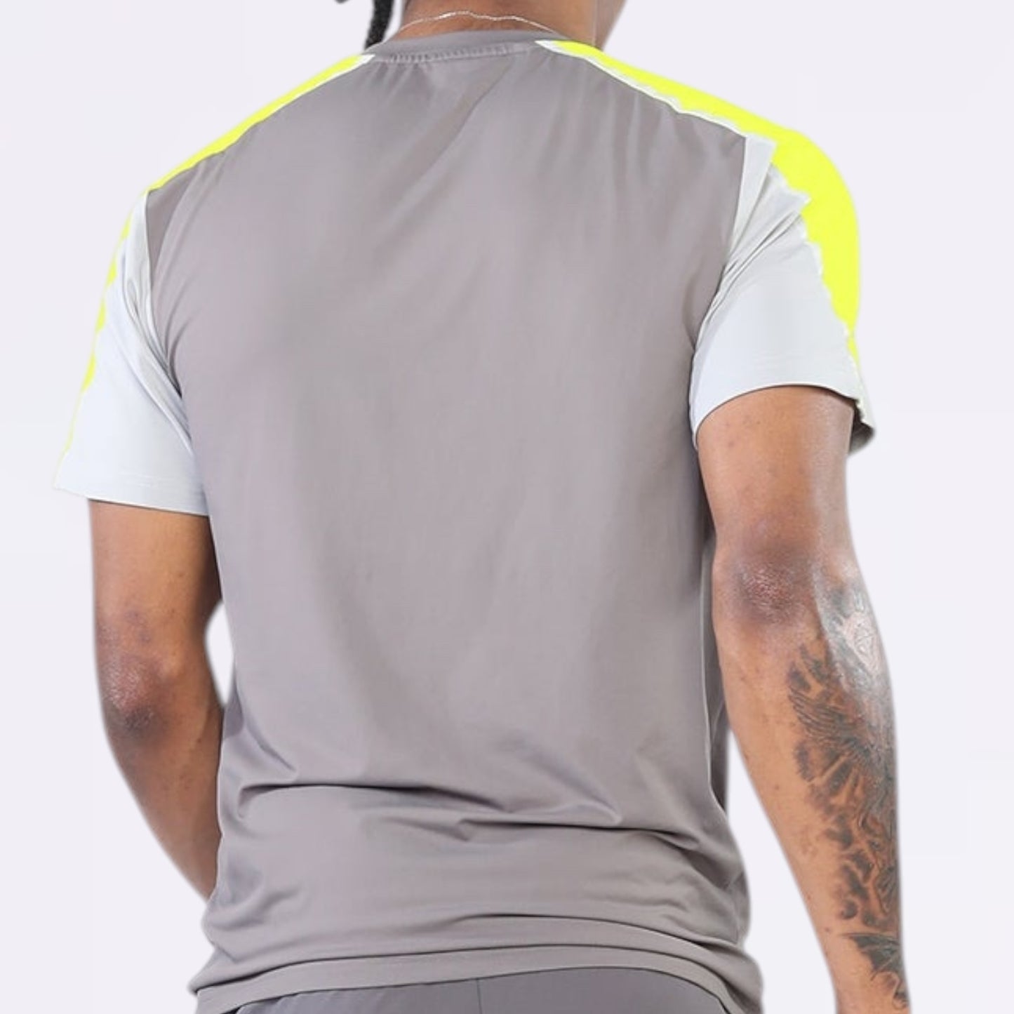GRIID Reflect Tee - Graphite / Neon