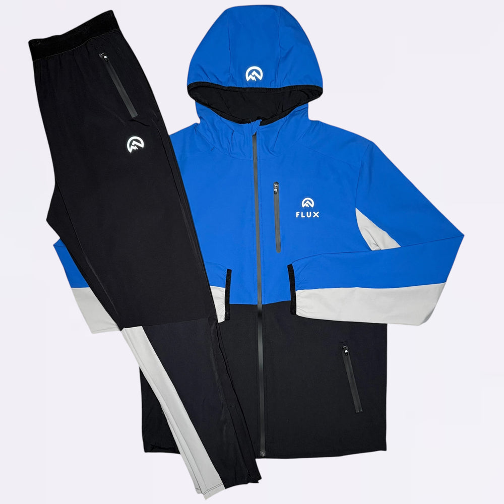 Flux Versatility Set - Jacket & Bottoms - Black / Blue