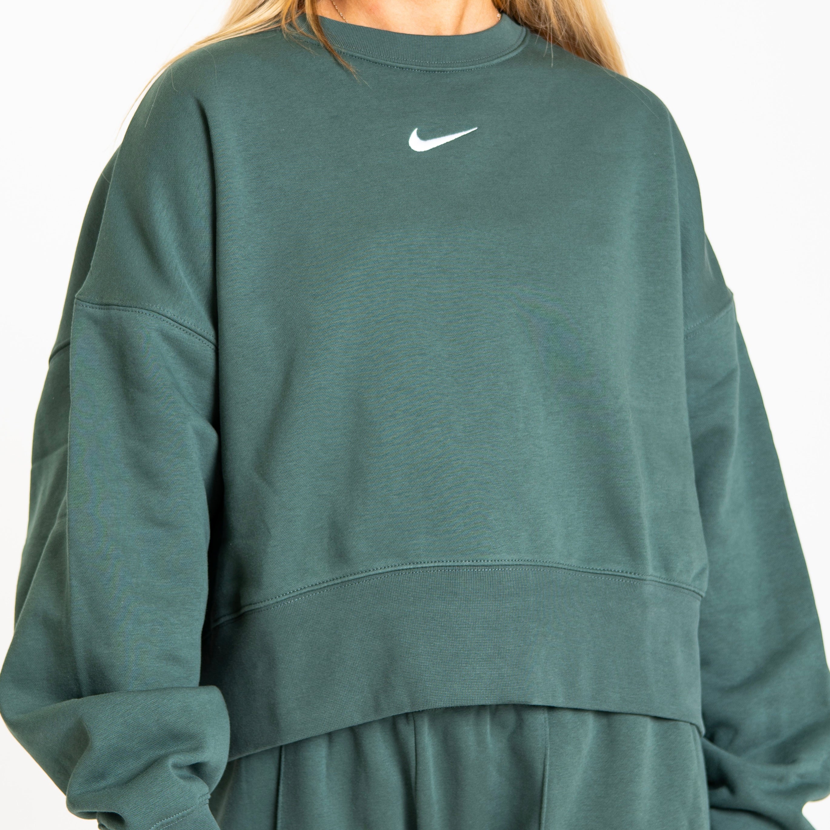 Nike Club Sweatshirt Vintage Green (Women)