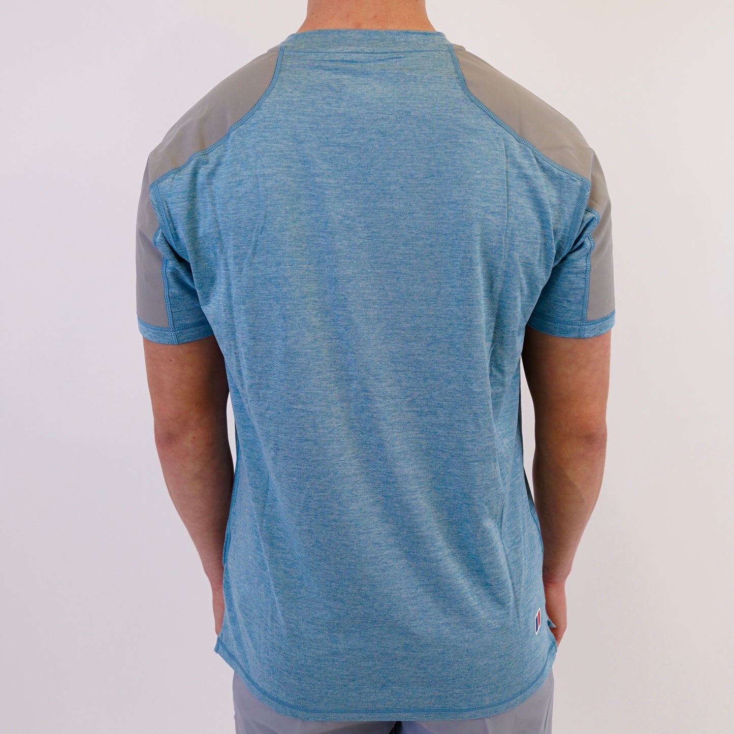 Berghaus Farndale Tech Set - Tee & Shorts - Blue / Grey