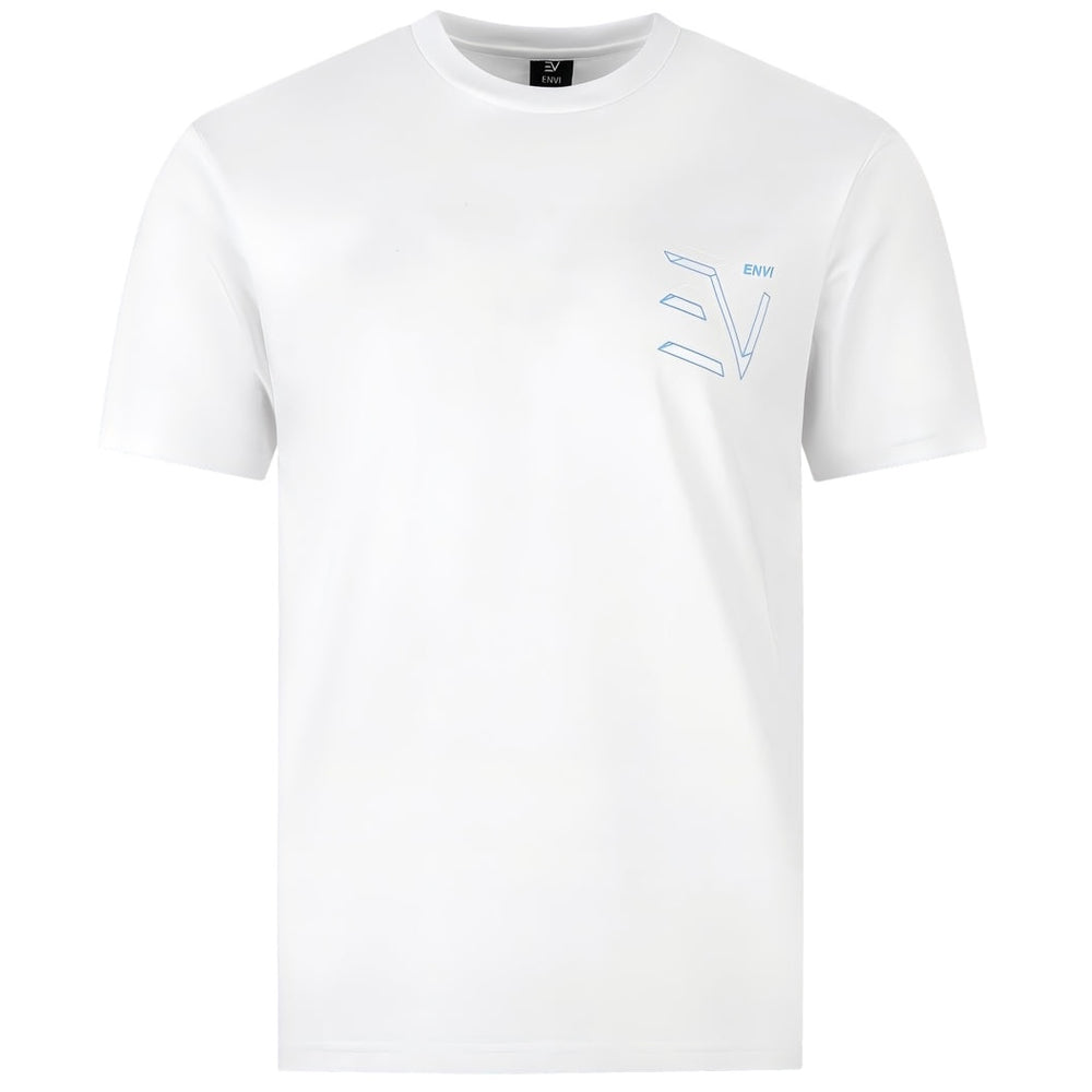 ENVI Concave T-Shirt - White / Blue