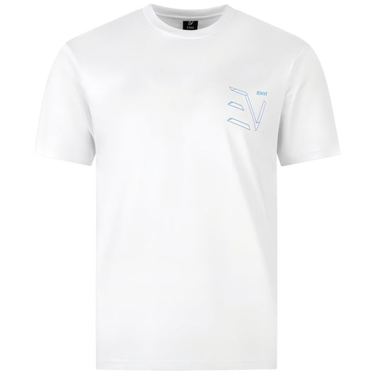 ENVI Concave T-Shirt - White / Blue
