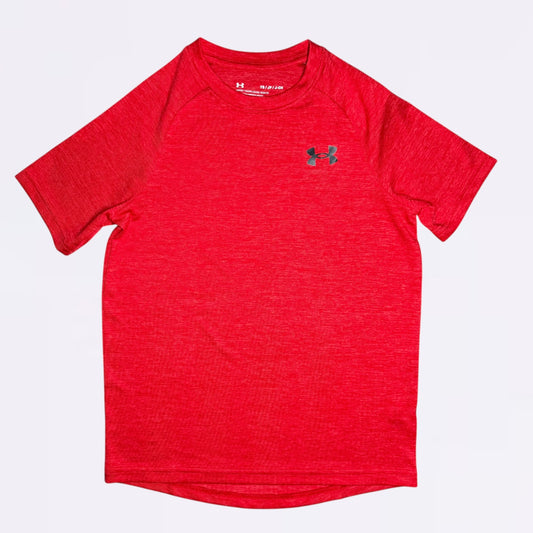 Under Armour Vent Jacquard Red Tee (Junior)