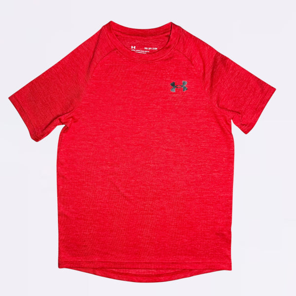 Under Armour Vent Jacquard Red Tee (Junior)