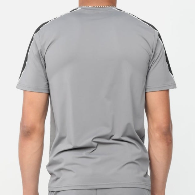 GRIID Reflect Set - T-shirt & Shorts - Grey / Black