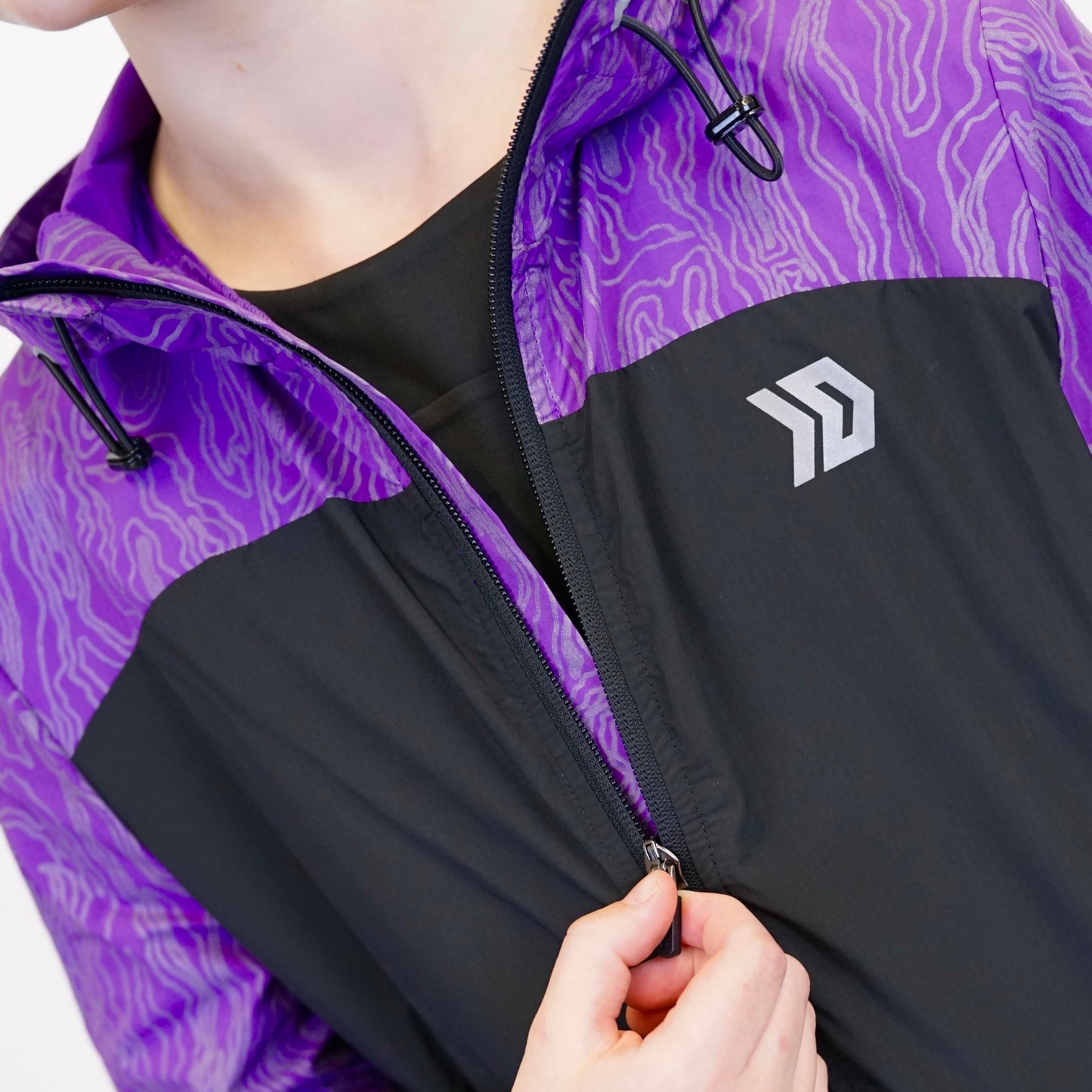 DASH Aura Windrunner - Black / Purple (Junior)