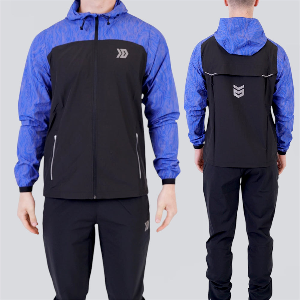 DASH Aura Set - Windrunner & Joggers - Blue / Black