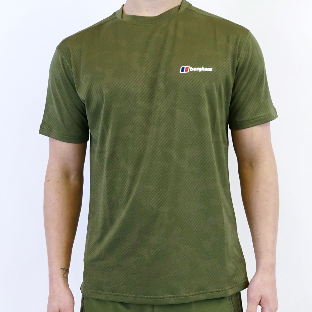 Berghaus Dawdon Set - Tee & Shorts - Dark Green