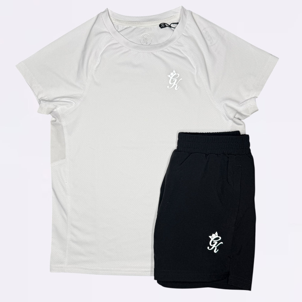 Gym King Energy Set - White / Black (Junior)