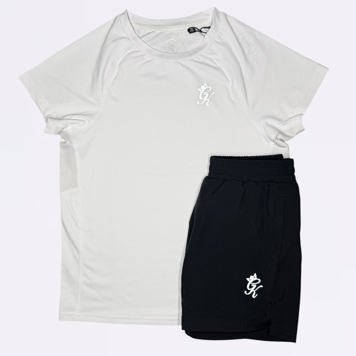 Gym King Energy Set - White / Black (Junior)