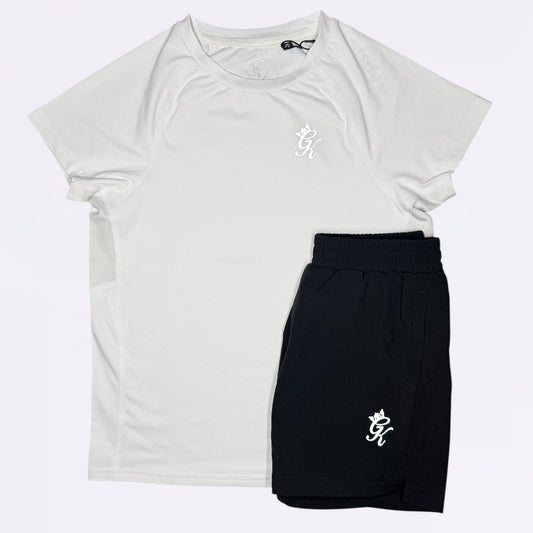 Gym King Energy Set - White / Black (Junior)