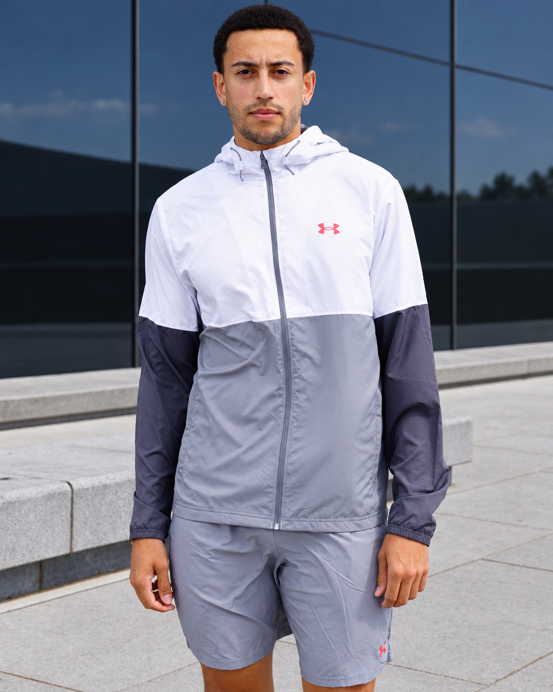 Under Armour 3 Piece Set - Grey / Red