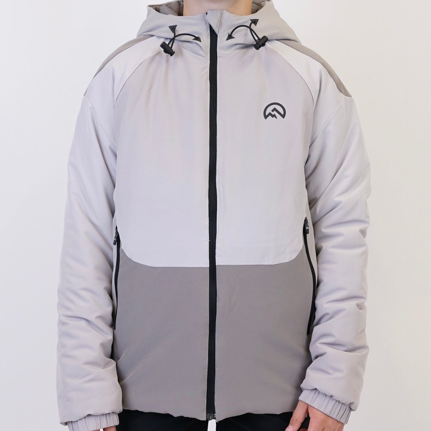 Flux Thermal Padded & Running Set - Dark Grey / Light Grey (Junior)