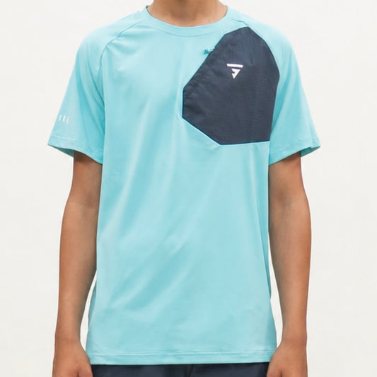 GRIID Velo Tee - Navy / Blue (Junior)