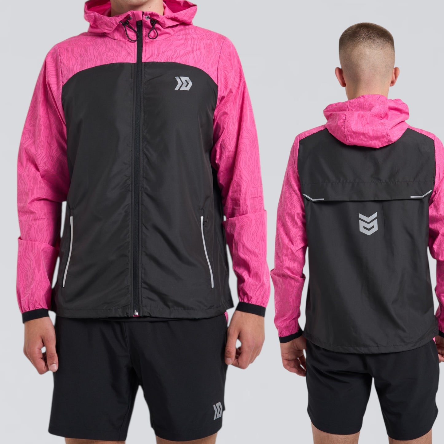 DASH Windrunner Set - Black / Pink