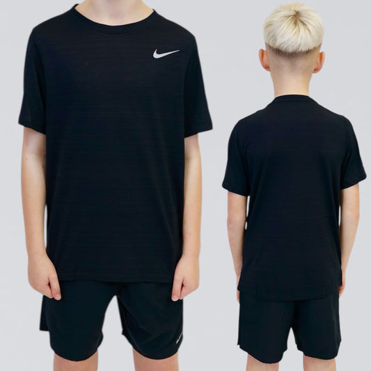 Nike Miler Set - Black / Black (Junior)