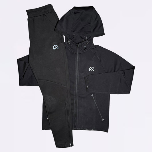 Flux Velar Jacket Set - Black (Junior)