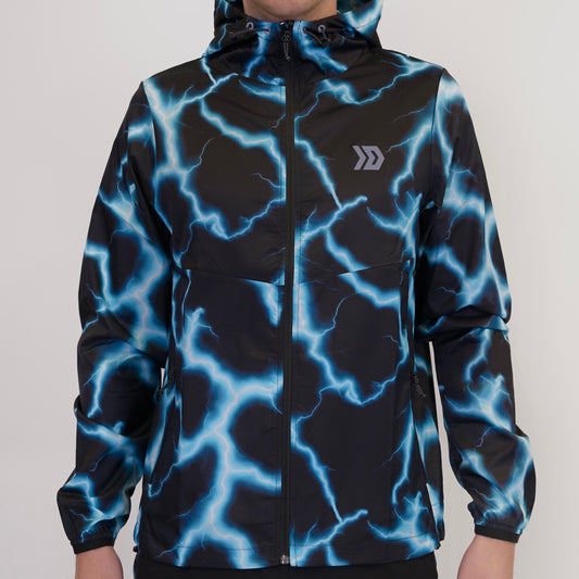 DASH Lightning Windrunner & Jogger Set - Black / Blue