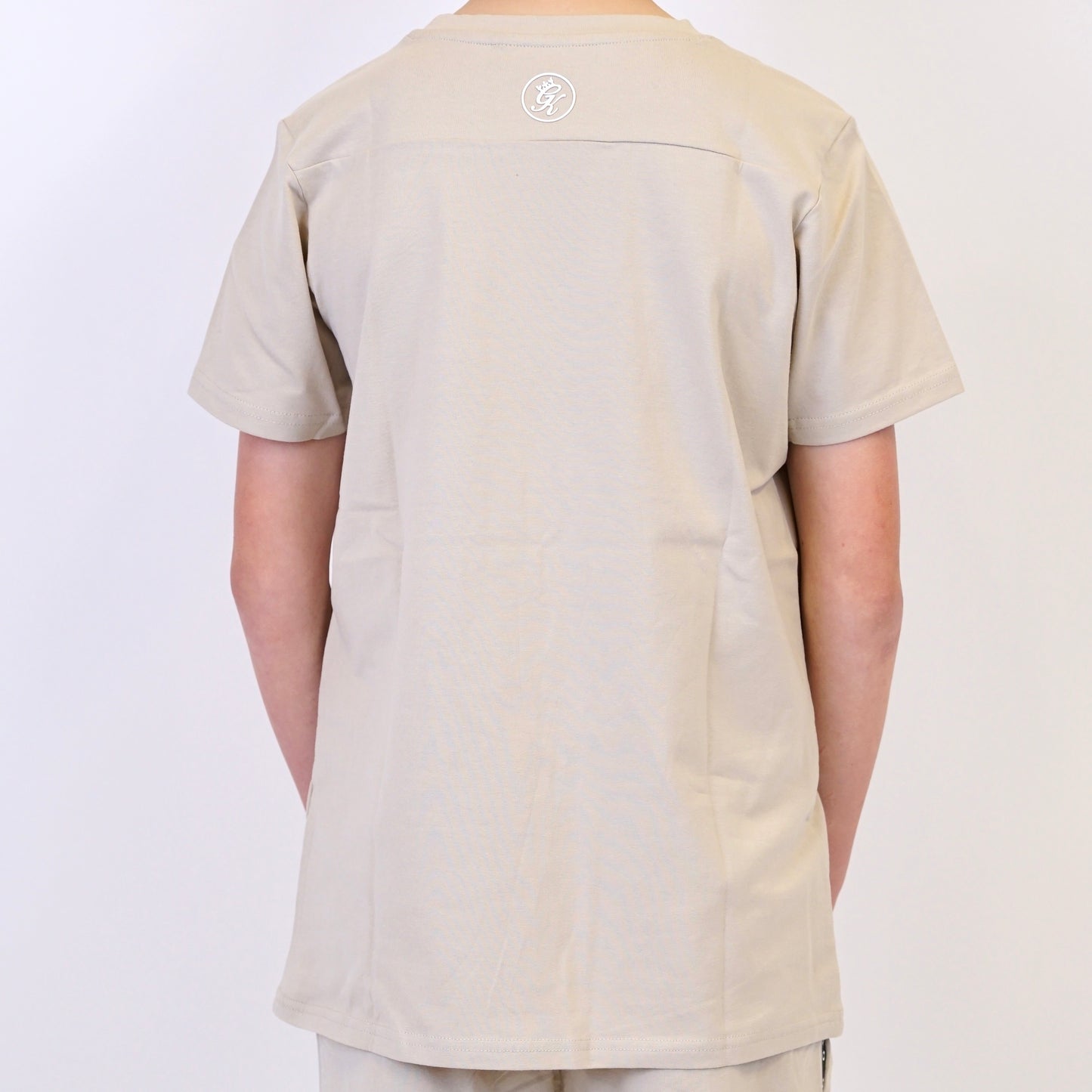 Gym King Taped Set - Beige (Junior)