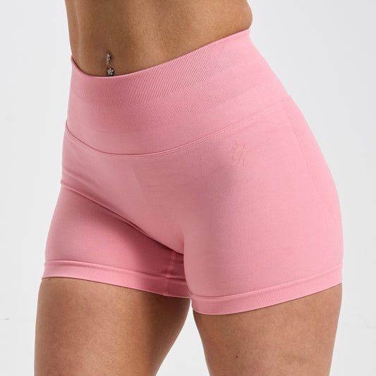 Gym King Sculpt Seamless 3" Short - Pink Blush