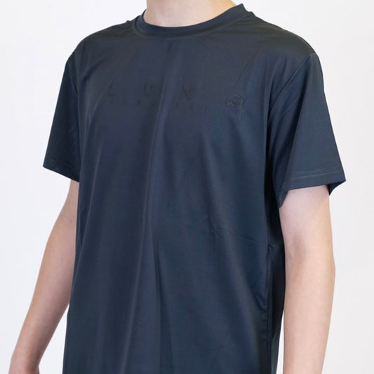 Flux Graphic Tee - Black / Dark Grey  (Junior)