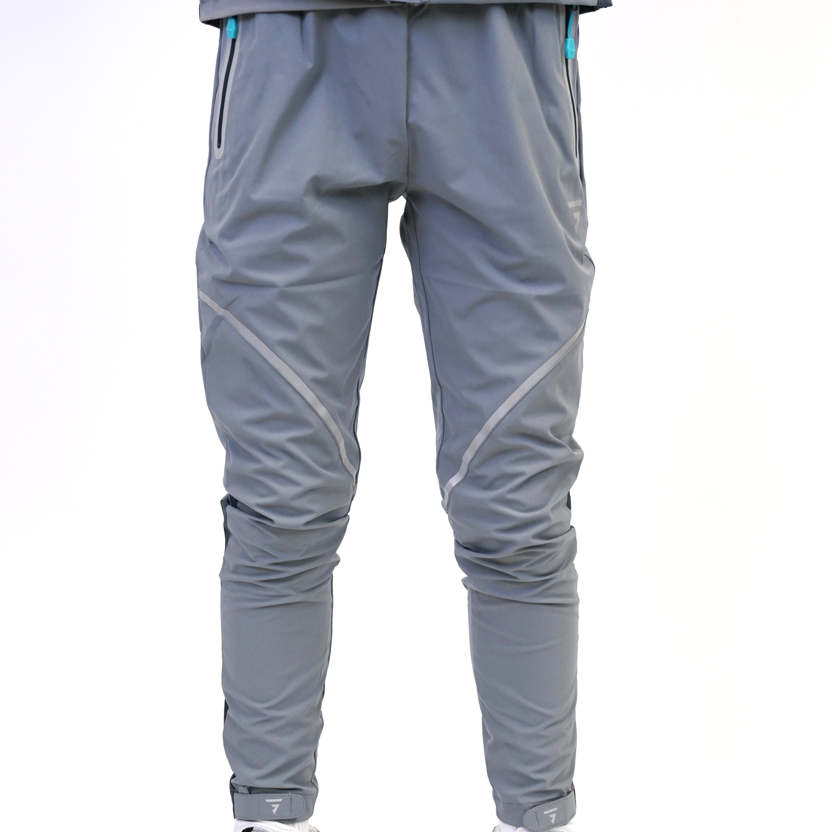 GRIID Reflect Pant - Light Grey/Aqua (Junior)