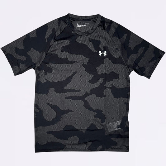 Under Armour Velocity Jacquard Tee Black (Junior)