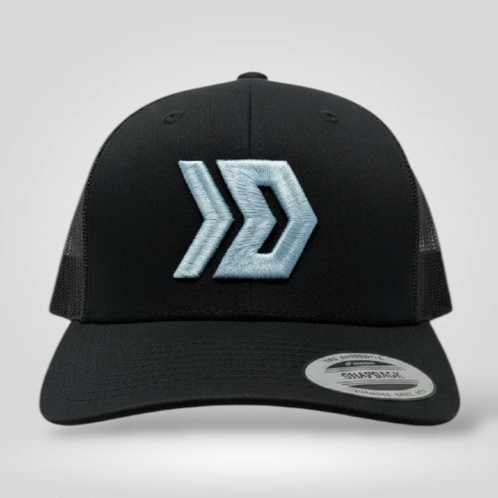 DASH Cap - Black / Ice Blue