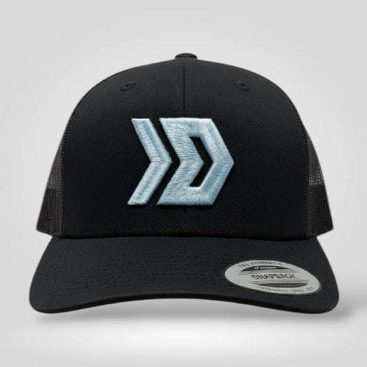 DASH Cap - Black / Ice Blue