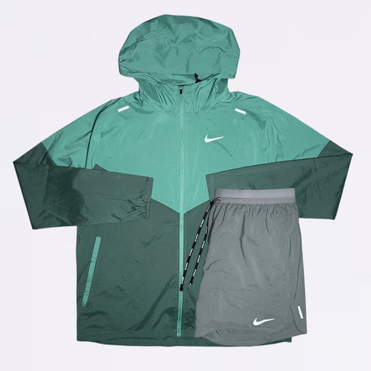 Nike Windrunner & Flex Set - Vintage Green / Grey