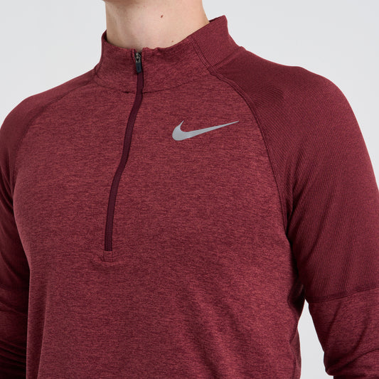 Nike Element 2.0 Half-Zip Red