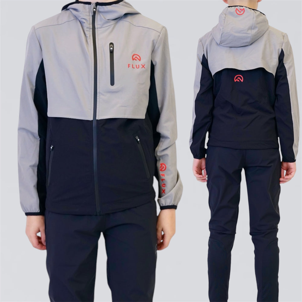 Flux Versatility & Running Set - Black / Grey / Red (Junior)