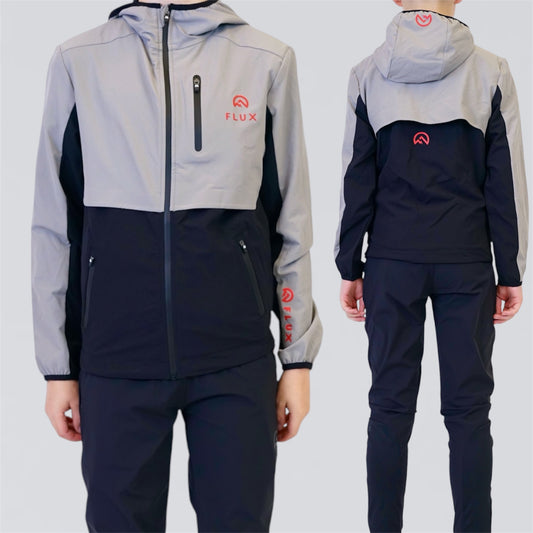 Flux Versatility & Running Set - Black / Grey / Red (Junior)