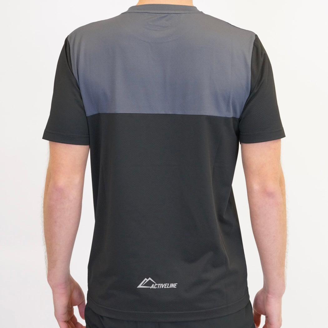 ActiveLine Strike Tee - Black / Blue