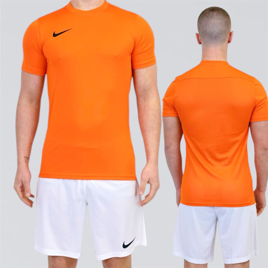 Nike Dri Fit Set - Orange / White
