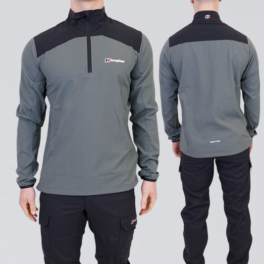Berghaus Terrain Half Zip & Cargo Set - Dark Grey / Black