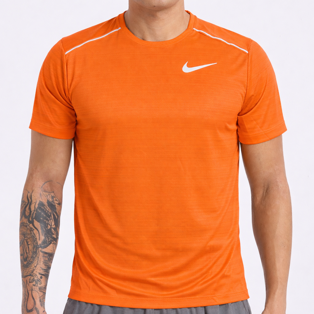 Nike Miler Tee Orange Trance