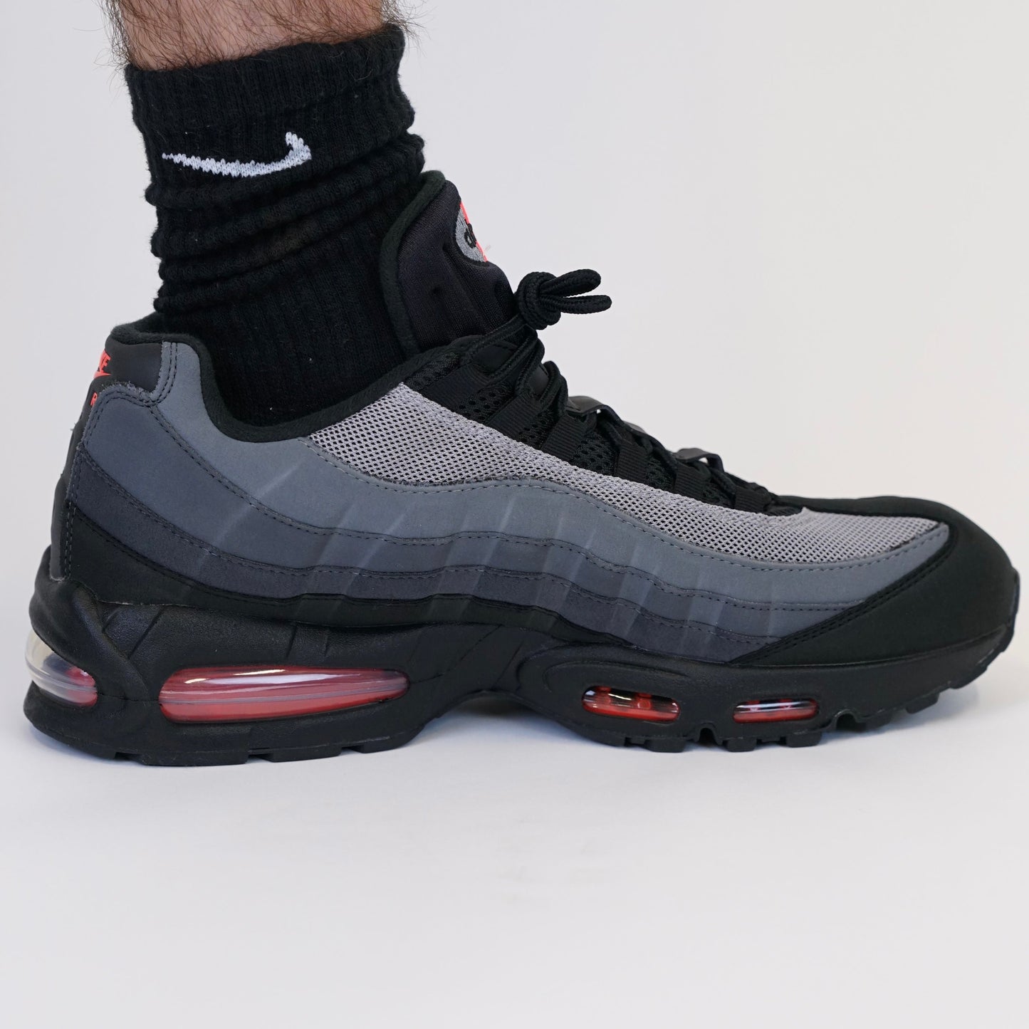 Nike Air Max 95 Bright Crimson ‘Big Bubble’ (Junior)