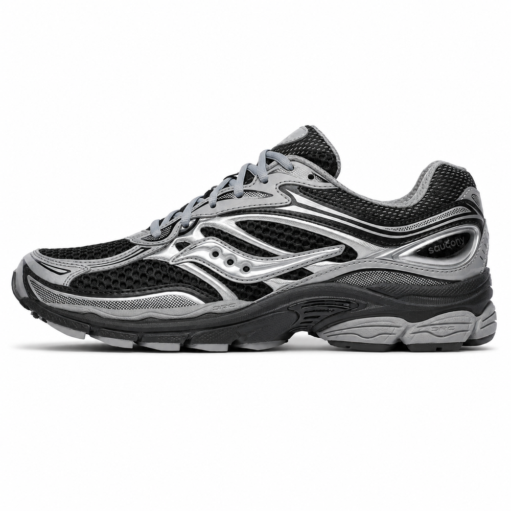 Saucony Black Silver Grey