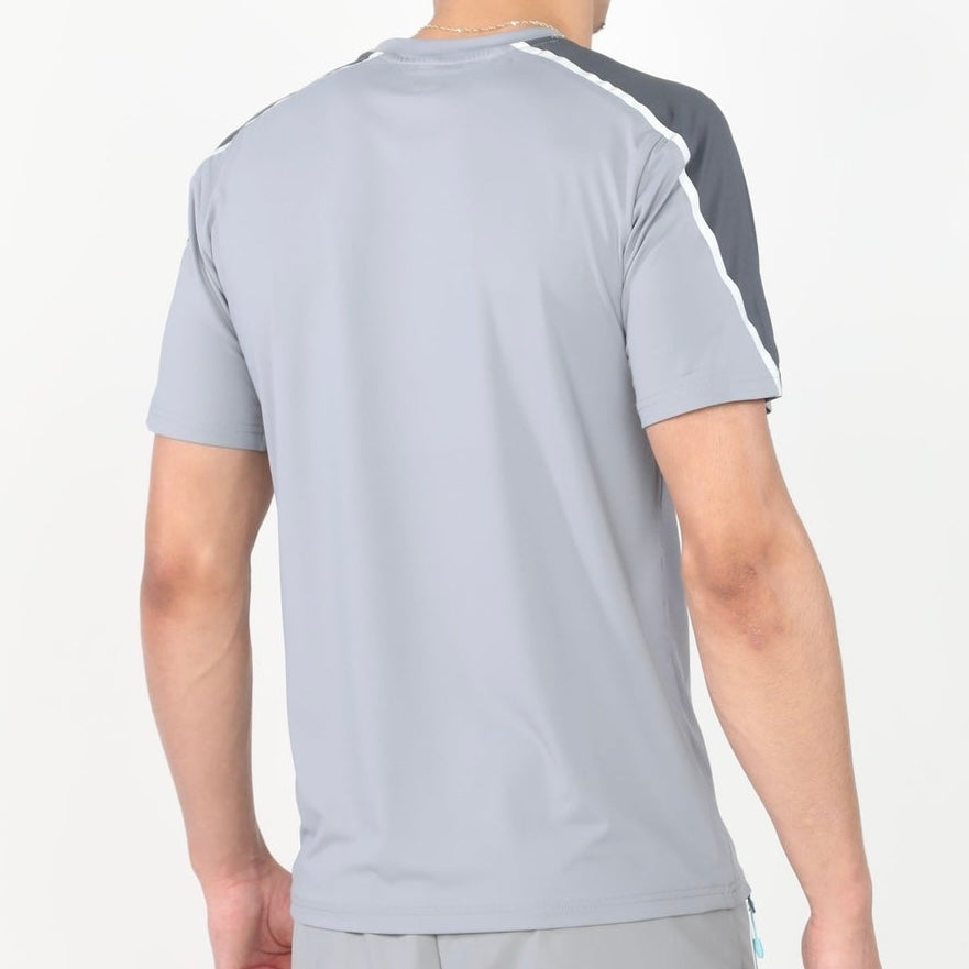 GRIID Reflect Tee - Grey / Aqua