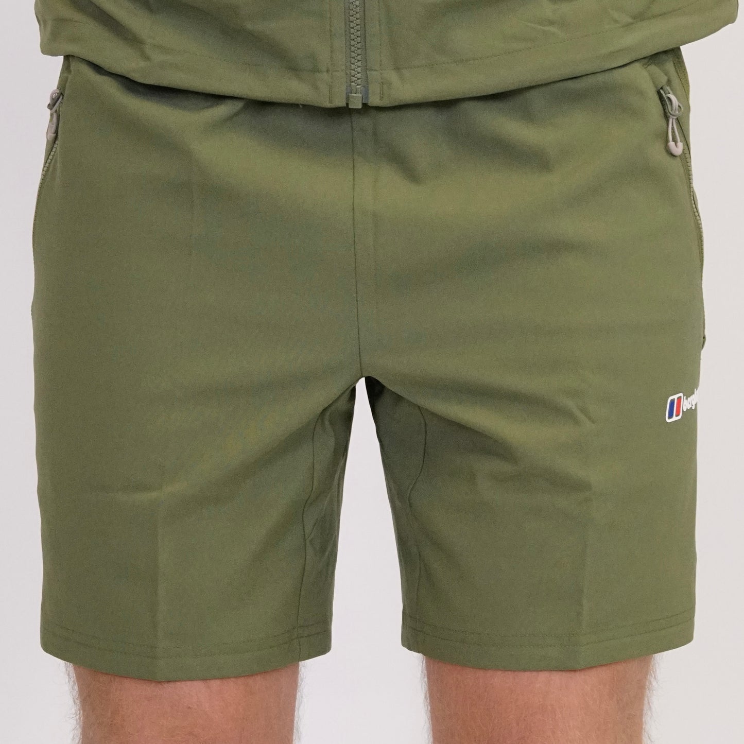 Berghaus Wavertree - Half Zip & Shorts Set - Dark Green